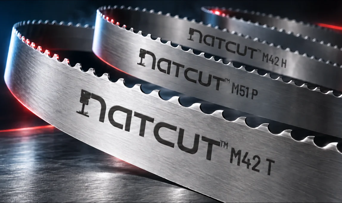 NATCUT M42 and M51 band saw blades