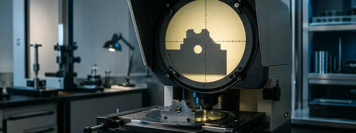 ¿Qué es un comparador óptico (proyector de perfiles) y para qué sirve?